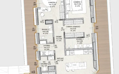Appartamento A-15 | Quarto piano