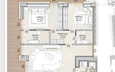 Appartamento A-16 | Quarto piano